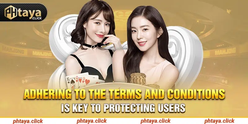 Adhering to the terms and conditions is key to protecting users