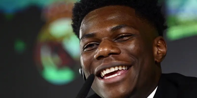 The playing style of soccer player Tchouameni