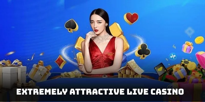 Extremely attractive Live Casino at this address