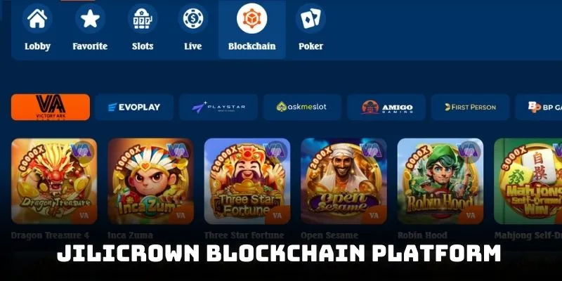 The Blockchain platform has many options for players experiencing